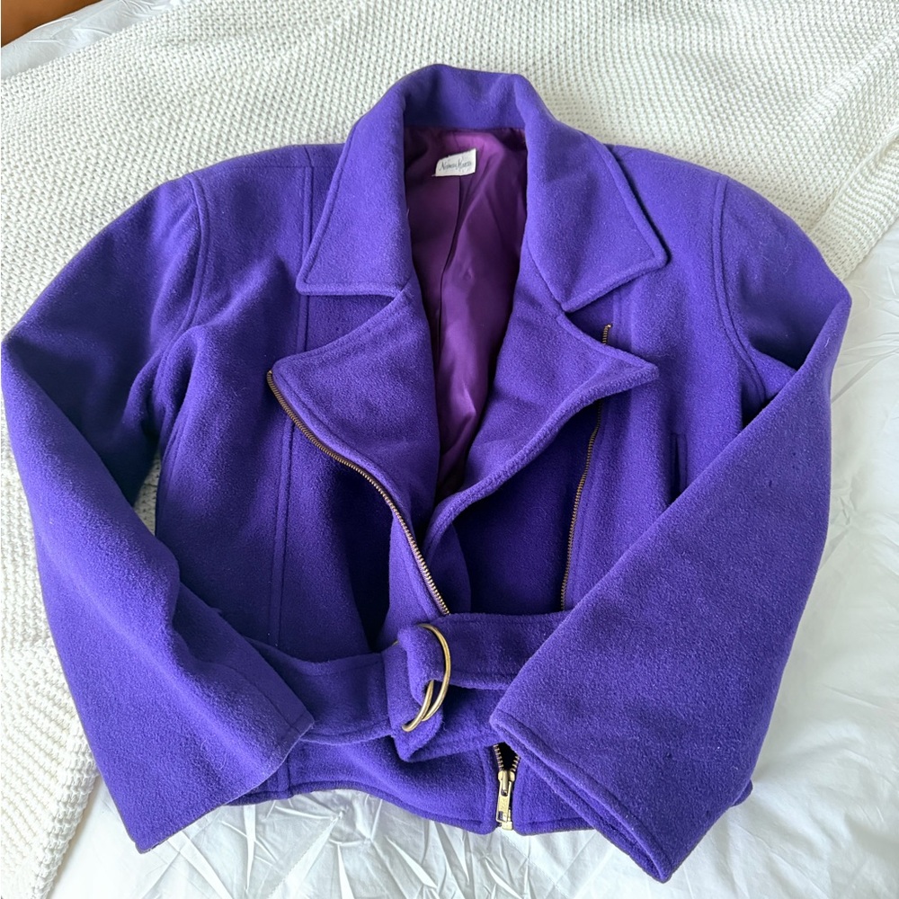 Vintage Neiman Marcus Wool Jacket - Picture 3 of 7